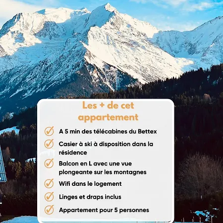 Apartamento Le Saphir - Vue Spectaculaire Sur Les Montagnes *
