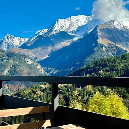 Le Saphir - Vue Spectaculaire Sur Les Montagnes Appartement Saint-Gervais-les-Bains